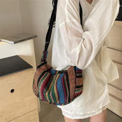 LA BOHEME PATTERNED CROSSBODY BAG