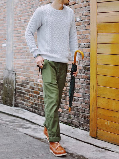 OG-107 INSPIRED STRAIGHT FATIGUE PANTS
