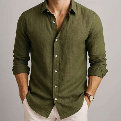 LEO SOFT-TOUCH LINEN SHIRT