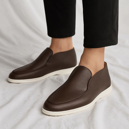AUREX LEATHER LOAFERS