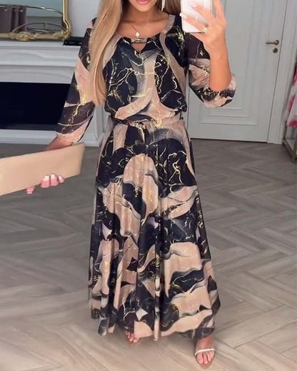 CAPRI SOFT DRAPE DRESS