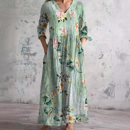 ALINA BLOSSOM MIDI DRESS
