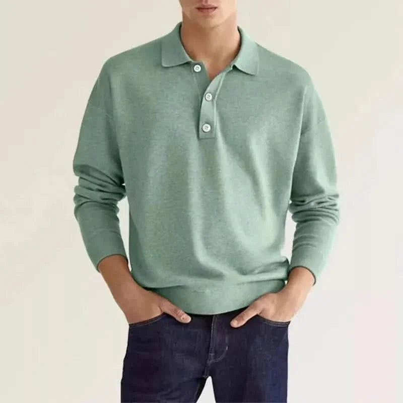 CORVIN WOOL POLO SHIRT