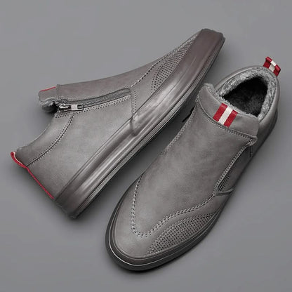 BROOKS LEATHER SNEAKERS